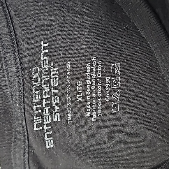 NINTENDO XL black short sleeve shirt - Picture 6 of 6